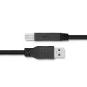 Qoltec Kabel USB 3.0 A Męski / USB B Męski | do drukarki | 1.8m