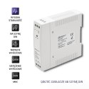 Qoltec Zasilacz na szynę DIN | 10W | 12V | 0.83A | Biały | Slim