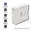 Qoltec Zasilacz na szynę DIN | 10W | 24V | 0.42A | Biały| Slim