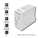 Qoltec Zasilacz na szynę DIN | 40W | 12V | 3.33A | Biały | Slim