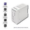 Qoltec Zasilacz na szynę DIN | 40W | 24V | 1.67A | Biały | Slim