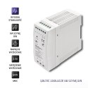 Qoltec Zasilacz na szynę DIN | 60W | 24V | 2.5A | Biały | Slim