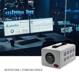 Qoltec Automatyczny stabilizator napięcia AVR PRO 1000VA 3%