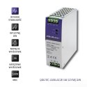 Qoltec Przemysłowy zasilacz na szynę DIN | 120W | 24V | 5A