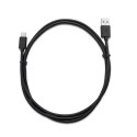 Kabel USB 3.1 typ C męski | USB 2.0 A męski | 1m