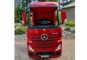 Auto na Akumulator Mercedes Actros Czerwony Lakierowany MP4