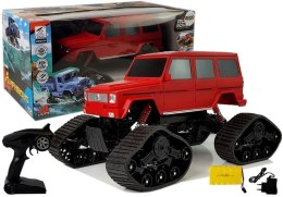 Auto Terenowe Amfibia 4x4 Zdalnie Sterowane 1:12 R/C Czerwone