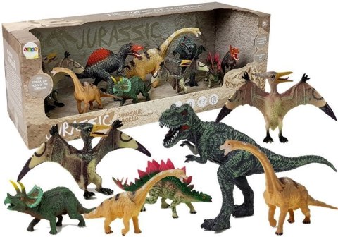 DInozaury Duży Zestaw Figurek 10 szt