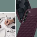 Etui na telefon obudowa Caseology Parallax do Samsung Galaxy S22 Burgundy