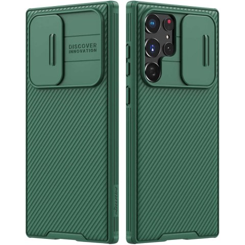 Etui do Samsung Galaxy S22 Ultra Nillkin CamShield Pro Deep Green