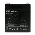 Qoltec Akumulator AGM | 12V | 4.5Ah | max 67.5A