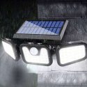 Lampa solarna ścienna 120 LED COB Izoxis 19892