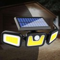 Lampa solarna ścienna 120 LED COB Izoxis 19892