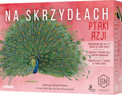 GRA PLANSZOWA NA SKRZYDŁACH - PTAKI AZJI - dodatek