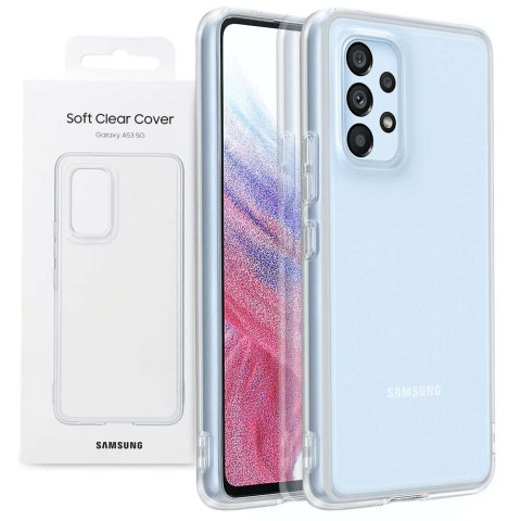 Etui Samsung Soft Clear Cover pokrowiec obudowa do Samsung Galaxy A53 5G Przezroczyste