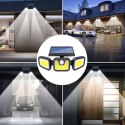 Lampa solarna ścienna 120 LED COB Izoxis 19892