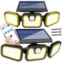 Lampa solarna ścienna 120 LED COB Izoxis 19892