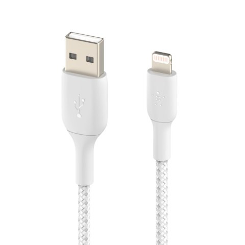 Belkin Braided A-LTG 1M, WHT