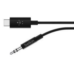 Belkin USB-C to 3.5 mm Audio Cable 0,9m - Black