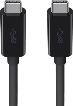 Belkin USB-C to USB-C MONITOR CABLE,5GBPS,2M,BLK