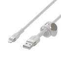 Belkin USB-A to LTG Braided silicone 1M White