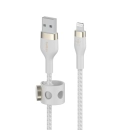 Belkin USB-A to LTG Braided silicone 2M White