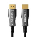 Claroc Kabel optyczny HDMI 2.0 AOC 4K@60Hz 40 m