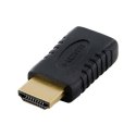 4World Adapter HDMI [M] > mini HDMI typ C [F], czarny