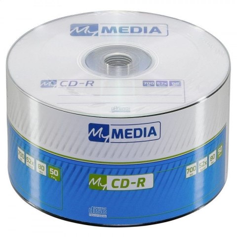 MyMEDIA by Verbatim CDR 52X 50PK Wrap 700MB 69201