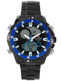 ZEGAREK MĘSKI NAVIFORCE CIRRUS (zn010f) - black/blue