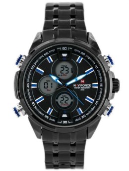 ZEGAREK MĘSKI NAVIFORCE RAPTOR - (zn011f) - black/blue