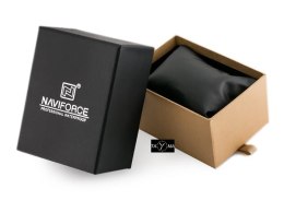 Prezentowe pudełko na zegarek - Naviforce - czarne