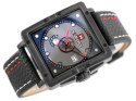 ZEGAREK MĘSKI NAVIFORCE - HINDENBURG (zn035b) - black/red