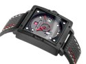 ZEGAREK MĘSKI NAVIFORCE - HINDENBURG (zn035b) - black/red