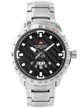 ZEGAREK MĘSKI NAVIFORCE - NF9090 (zn040b) - silver/black