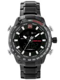 ZEGAREK MĘSKI NAVIFORCE - NF9093 (zn041c) - black/white + BOX