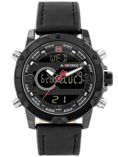 ZEGAREK MĘSKI NAVIFORCE - NF9097 (zn043c) - black + BOX