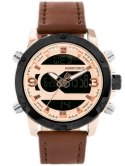 ZEGAREK MĘSKI NAVIFORCE - NF9097 (zn043e) - brown/rosegold