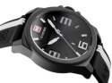 ZEGAREK MĘSKI NAVIFORCE - NF9098 (zn045b) - black/white