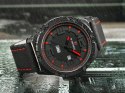 ZEGAREK MĘSKI NAVIFORCE - NF9100 (zn053b) - black/red