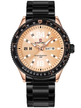 ZEGAREK MĘSKI NAVIFORCE - NF9102 (zn060d) - rosegold / black