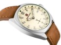 ZEGAREK MĘSKI NAVIFORCE - NF9104 (zn050d) - brown/silver