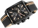 ZEGAREK MĘSKI NAVIFORCE - NF9111 (zn051c) - black/beige