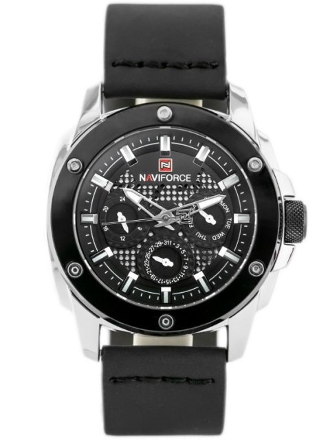 ZEGAREK MĘSKI NAVIFORCE - NF9116 (zn057a) - black/silver