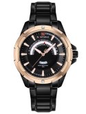 ZEGAREK MĘSKI NAVIFORCE - NF9121 (zn061d) - black/rosegold