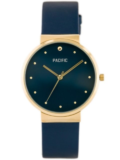 ZEGAREK DAMSKI PACIFIC 6009 (zy595e) - navy/gold