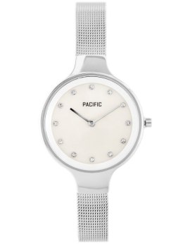 ZEGAREK DAMSKI PACIFIC 6009 (zy596a) - silver/pearl