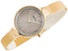 ZEGAREK DAMSKI PACIFIC 6009 (zy596c) - gold/grey