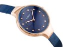 ZEGAREK DAMSKI PACIFIC 6009 (zy596e) - blue/rosegold