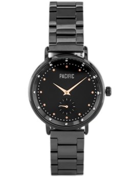 ZEGAREK DAMSKI PACIFIC 6010 (zy597c) - black